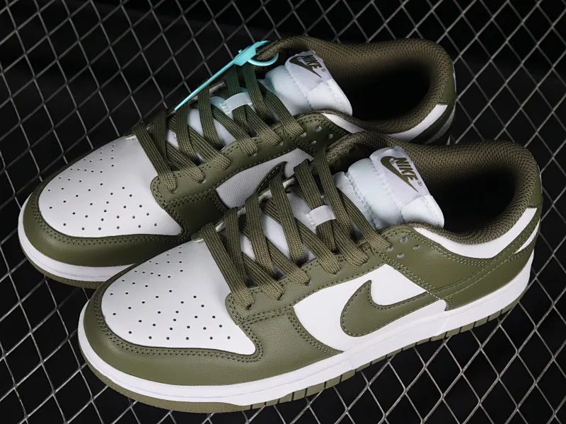 All categories Nk SB Dunk series Nk SB Dunk Low low-top sneakers F version Nk Dunk Low olive green SB smashed backboard fashion casual sneakers DD1503-120